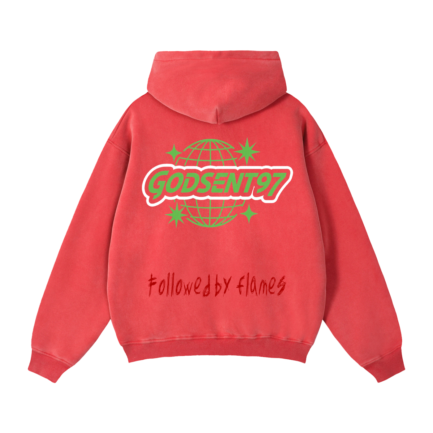 Zip-Through Boxy Fleece Hoodie