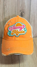 Vacay Mode Distressed Cap