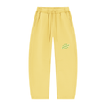 Unisex Vintage Wash Barrel Leg Fleece Sweatpants